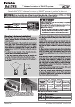 Pdf Download | Futaba R617FS User Manual (1 page)
