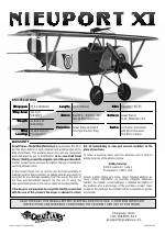 Great Planes Nieuport XI EP ARF - GPMA1146