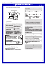 G-Shock GAC-100 User Manual | 1 page | Also for: 5277
