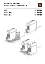 Nespresso Citiz & milk EF 486 manuals