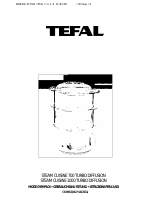 Tefal Steam Cuisine 700 manuals