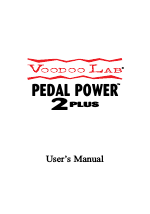 Voodoo Lab Pedal Power 2 Plus User Manual | 13 pages
