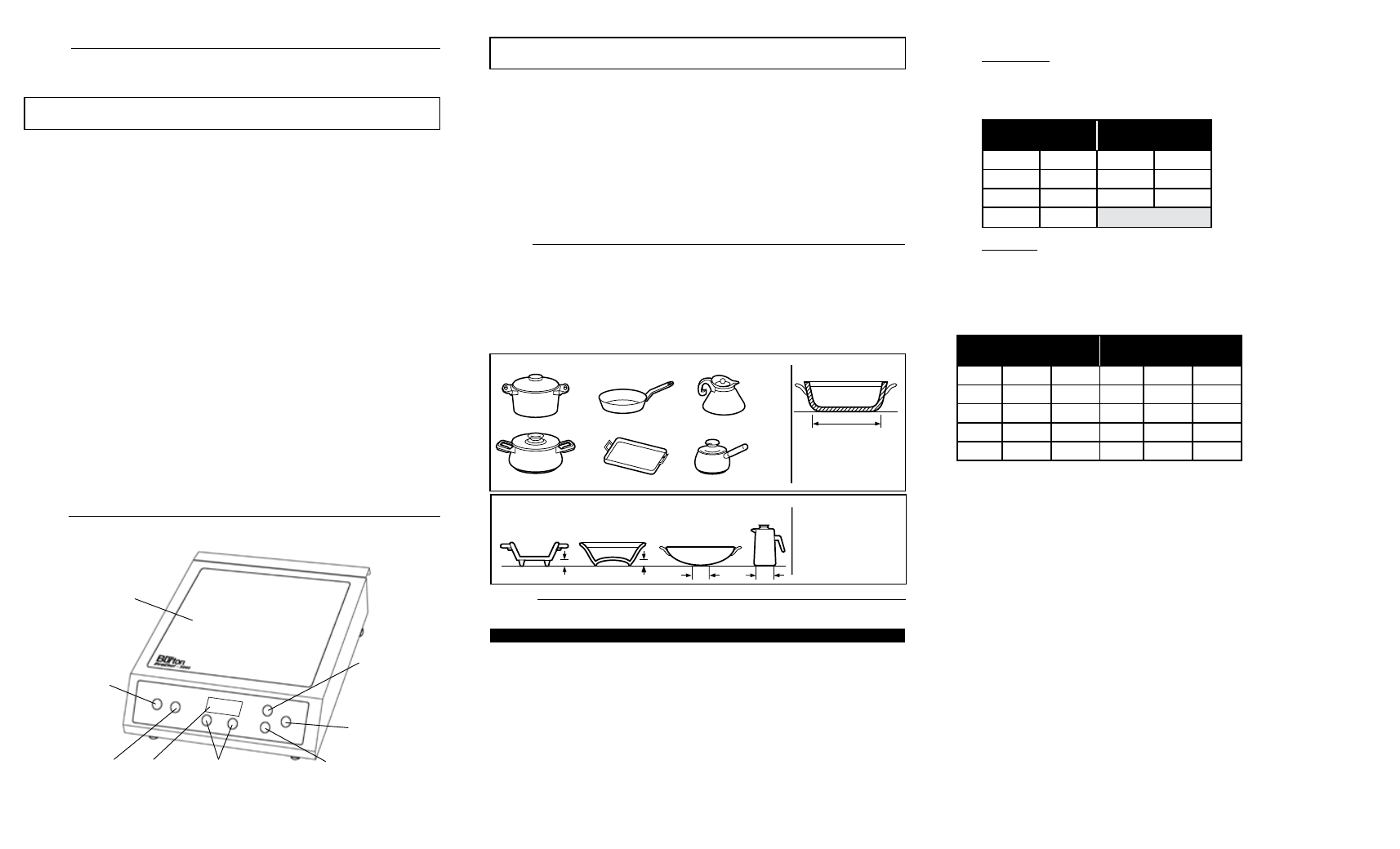 Max burton Aervoe ProChef 1800 Induction Cooktop User Manual