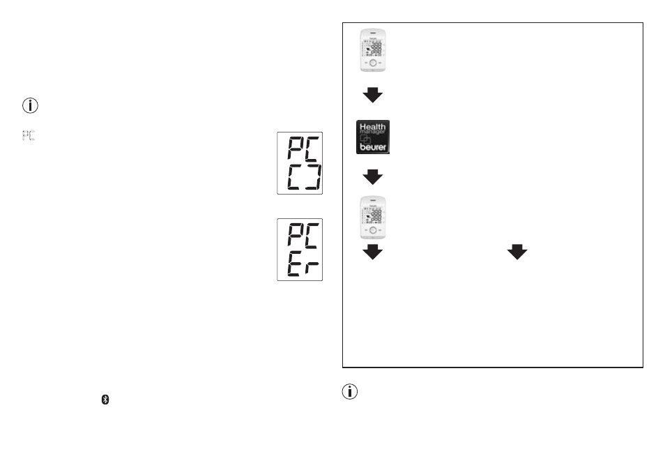 Transferring measurements | Beurer BM 85 User Manual | Page 31 / 144