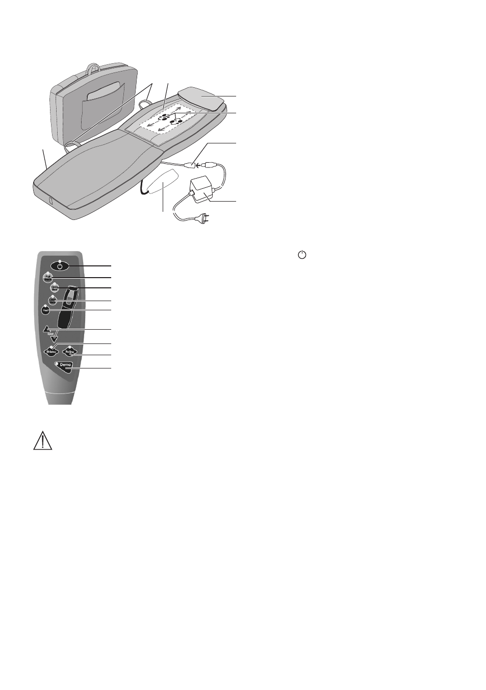 Descripción del aparato, Puesta en servicio | Beurer MG 230 User Manual |  Page 23 / 52