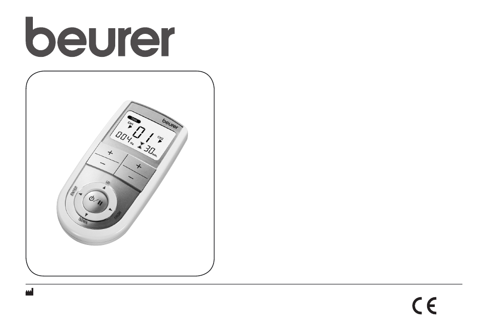 Beurer EM 41 User Manual | 112 pages | Also for: EM41, EM 41.1