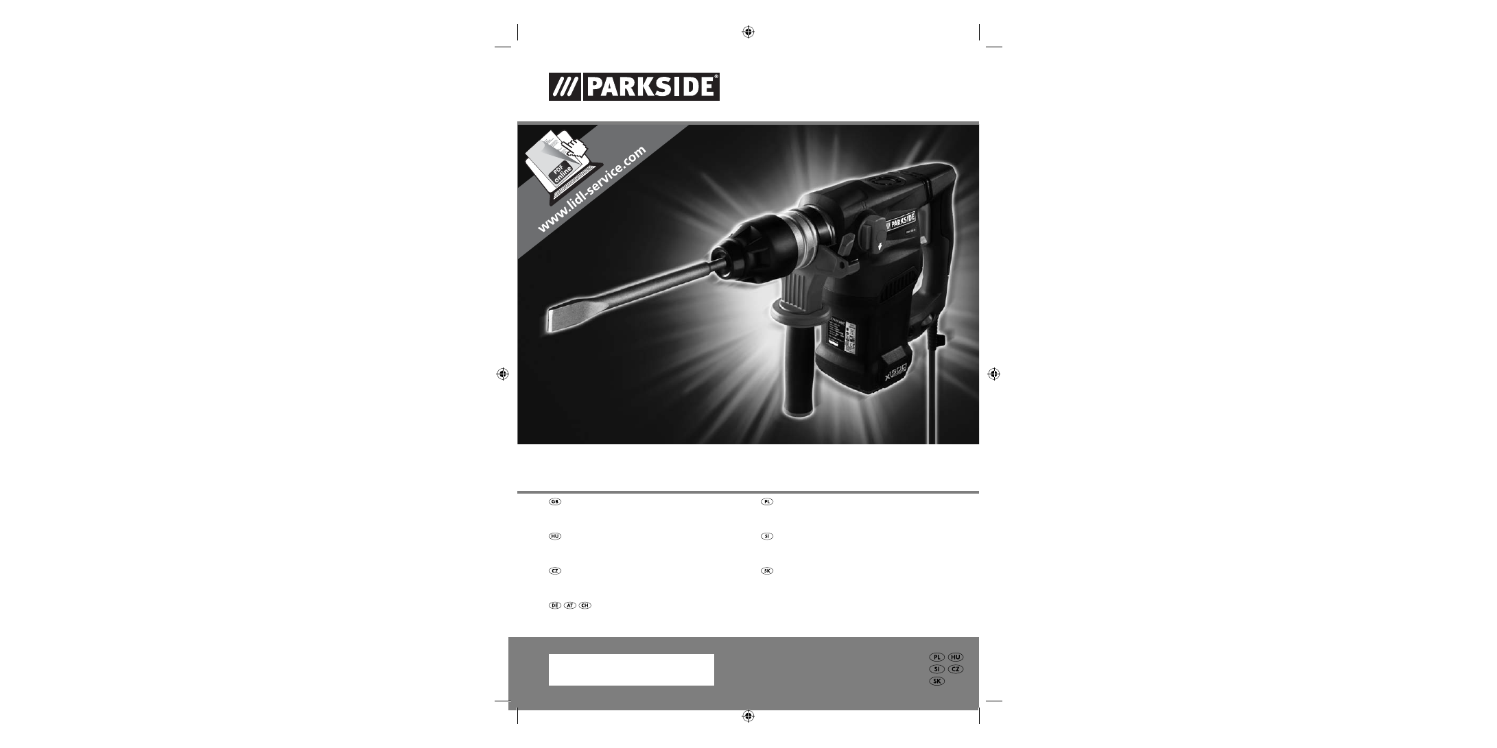 Parkside PBH 1500 A1 User Manual | 60 pages