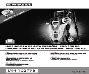 Parkside PHD 150 D3 manuals