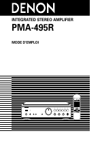 Denon PMA-495R User Manual | 14 pages