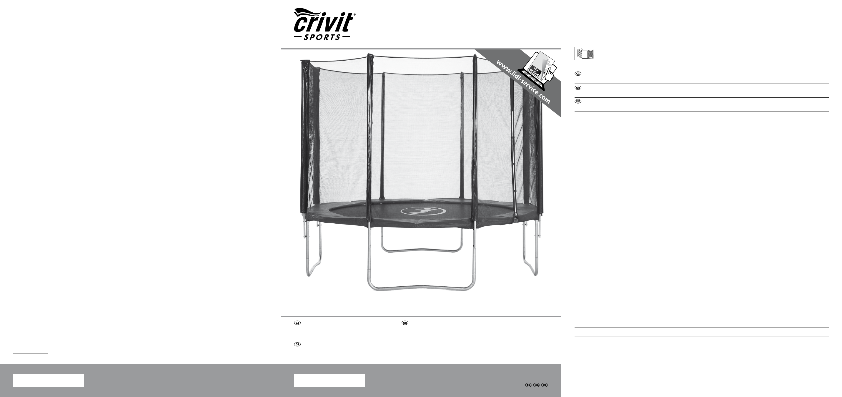 Crivit TR-1836 User Manual | 18 pages