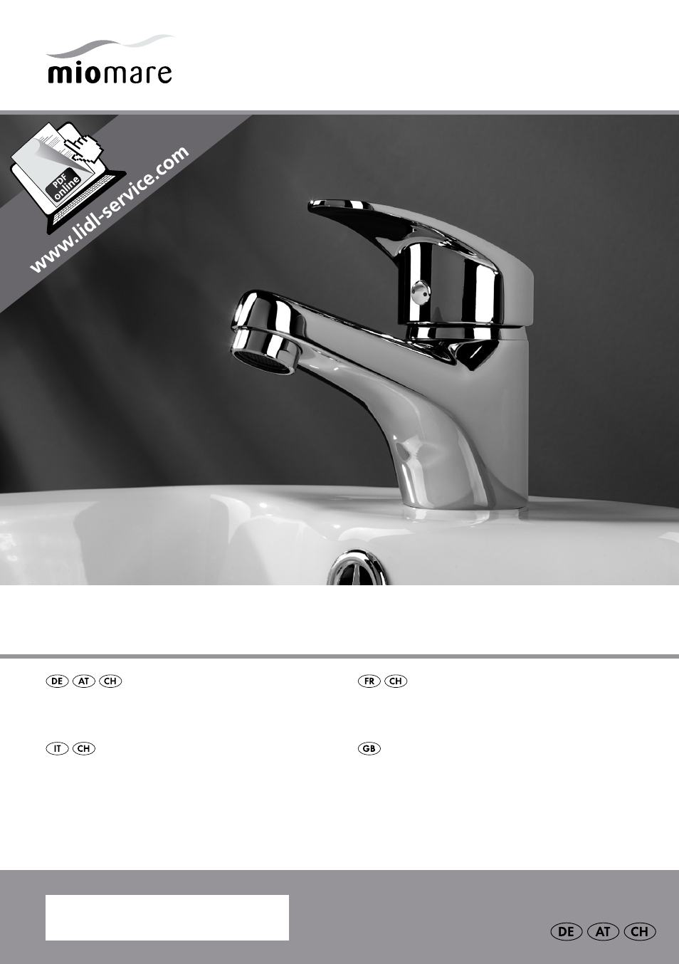 Miomare Sink Mixer Tap / Kitchen Mixer Tap / Bath and Shower Mixer Tap User  Manual | 37 pages | Also for: Sink Mixer Tap / Kitchen Mixer Tap
