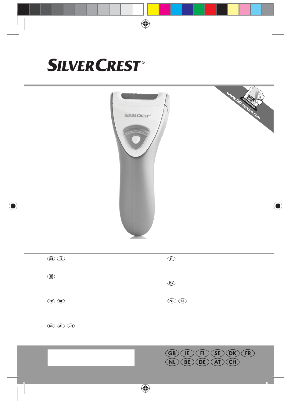 Silvercrest SHE 3 A1 User Manual | 122 pages