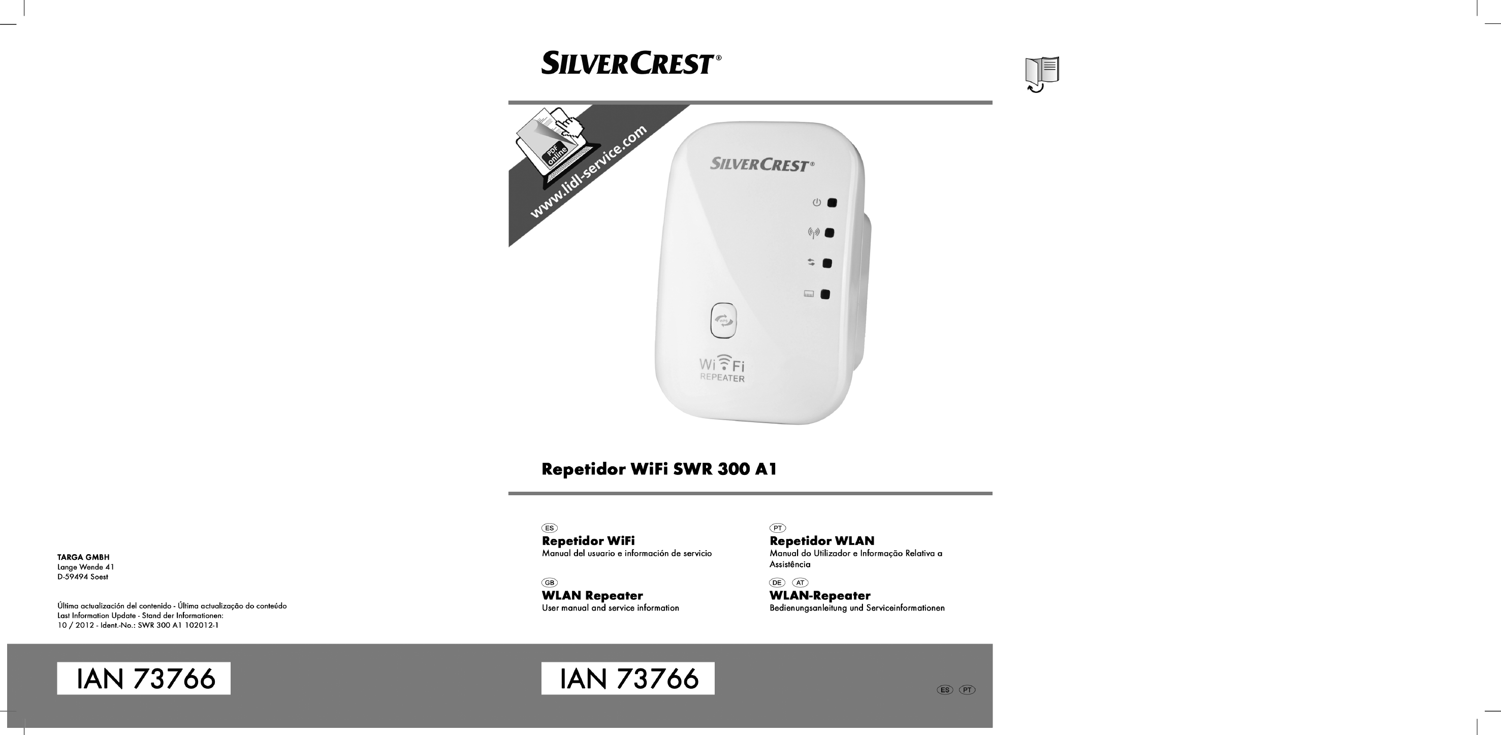 Silvercrest SWR 300 A1 User Manual | 112 pages