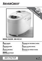 Silvercrest BREAD MAKER SBB 850 A1 manuals