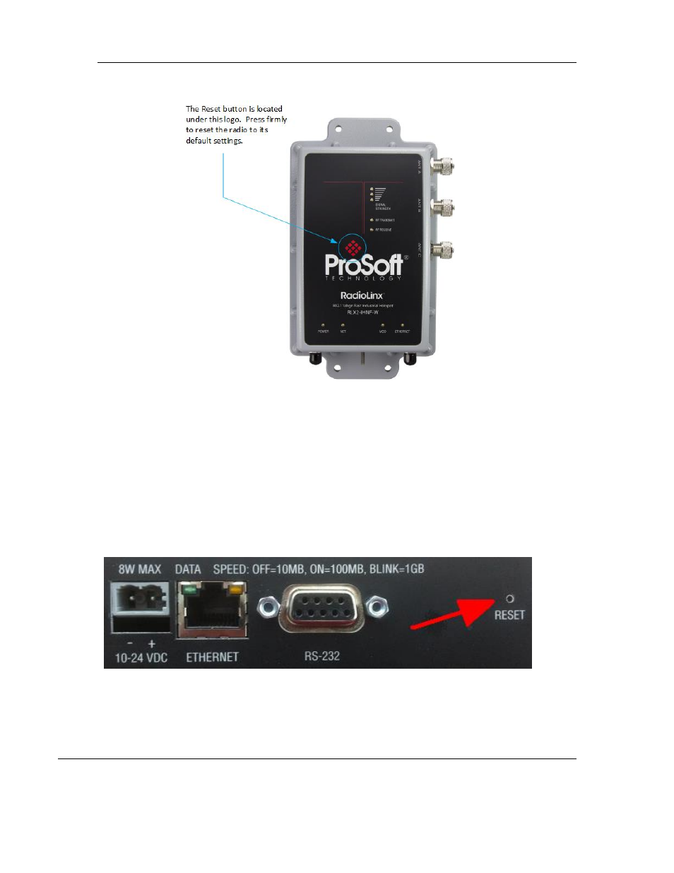 Resetting all other radios | ProSoft Technology RLX2-IHNF-WC User Manual |  Page 64 / 212