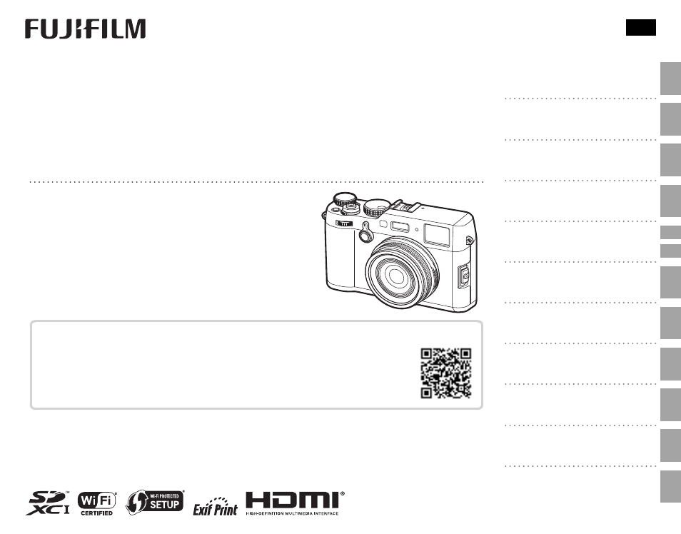 FujiFilm X100F User Manual | 188 pages