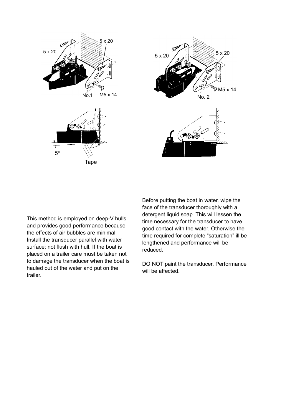 Transducer preparation | Furuno LS-6100 User Manual | Page 35 / 47