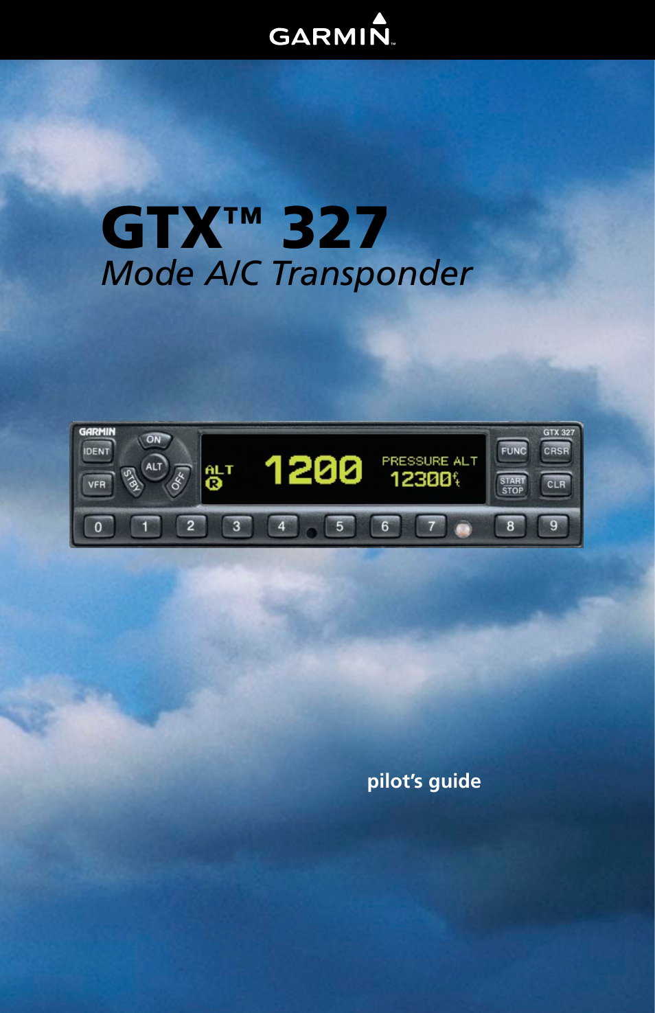 Garmin GTX 327 User Manual | 8 pages