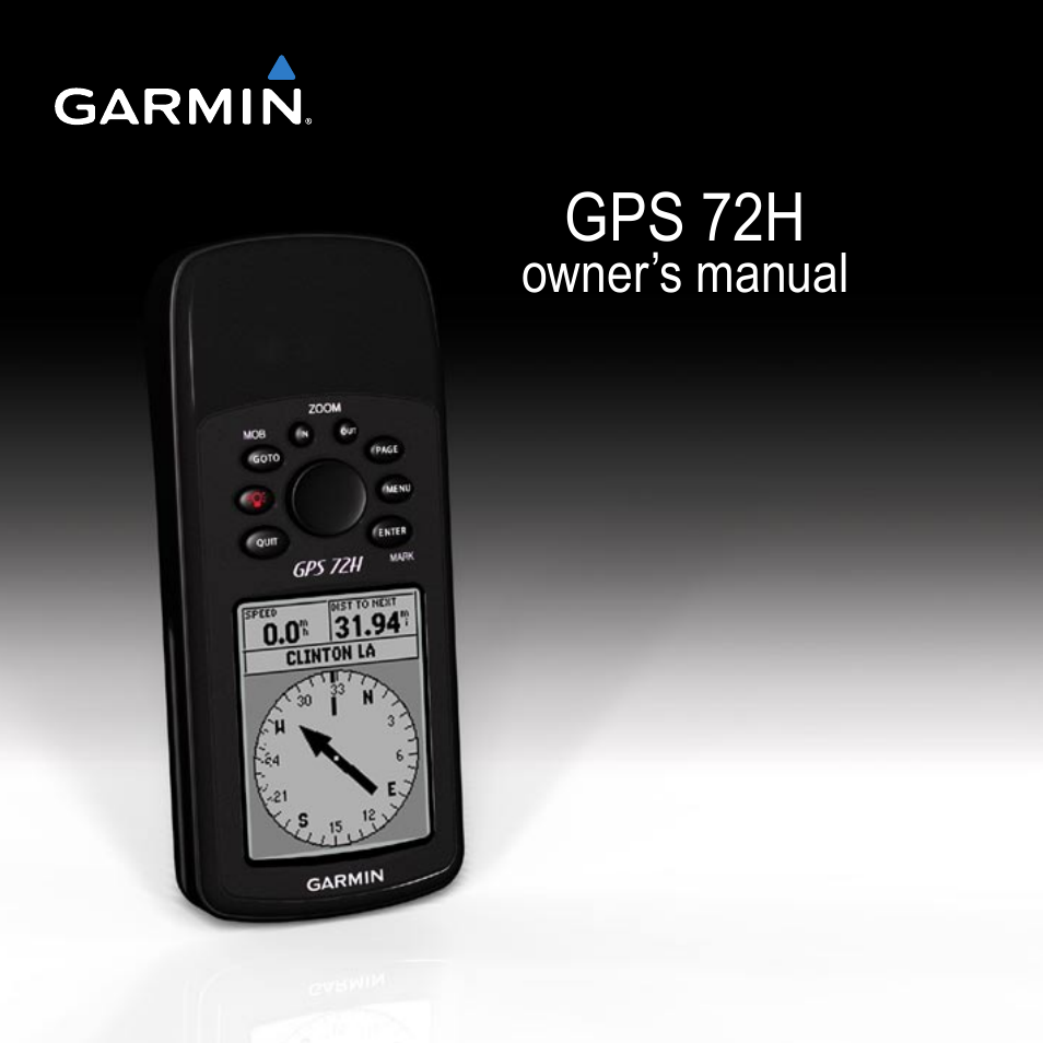 Garmin GPS 72H User Manual | 56 pages