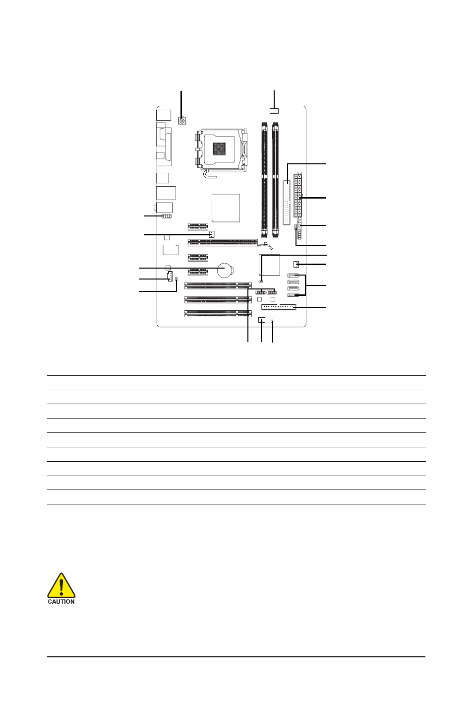 7 internal connectors | GIGABYTE GA-P31-ES3G User Manual | Page 21 / 84 |  Original mode