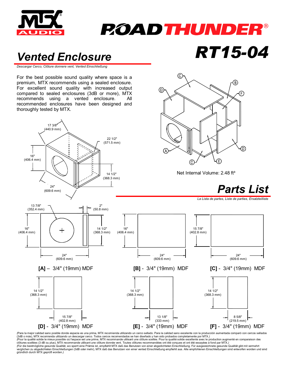 mtx rt15