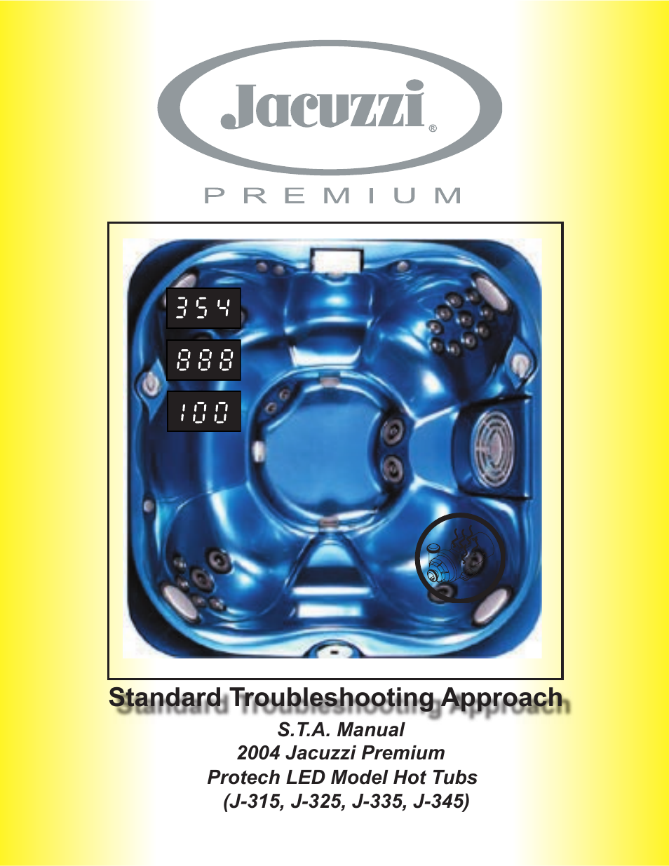 Jacuzzi j315 User Manual | 62 pages | Also for: J-345