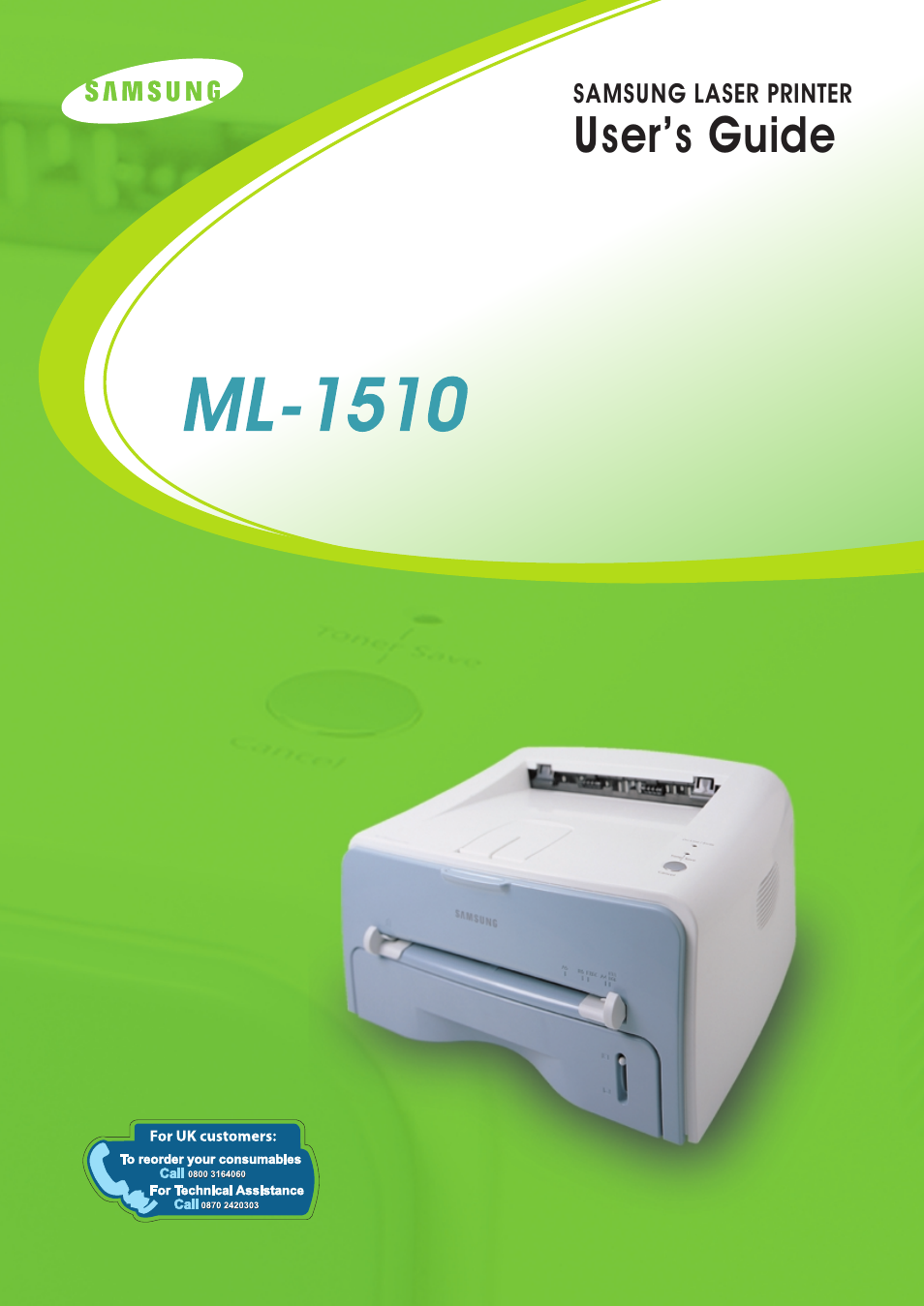 Samsung ML-1510 User Manual | 134 pages