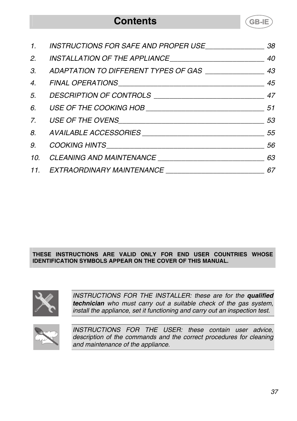 Smeg A2-6 User Manual | 32 pages