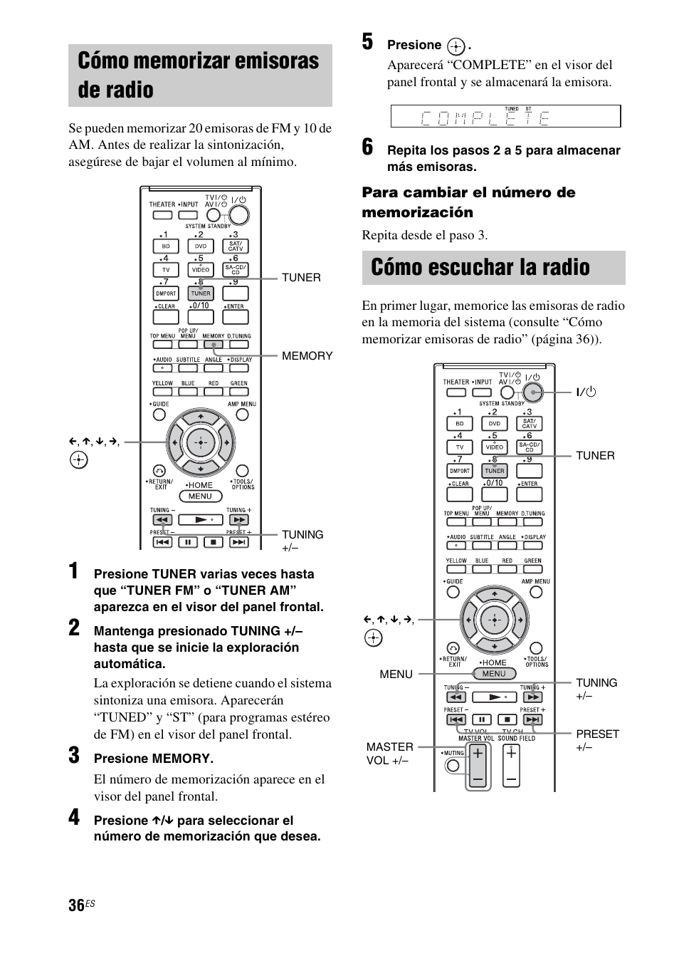 Cómo memorizar emisoras de radio, Cómo escuchar la radio | Sony nenuzhniy  User Manual | Page 152 / 180 | Original mode