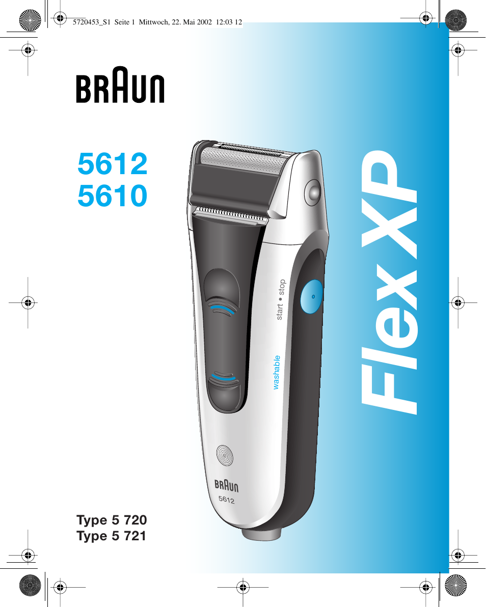 Braun 5612 User Manual | 38 pages
