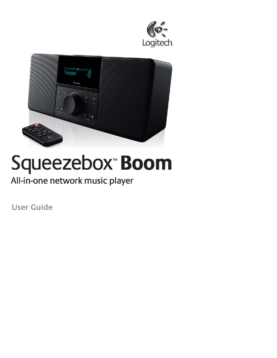 Logitech Squeezebox Boom User Manual | 44 pages
