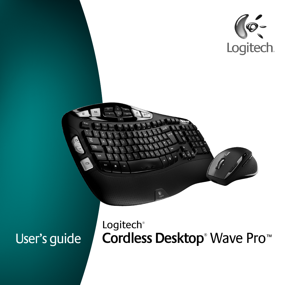 logitech cordless desktop wave pro