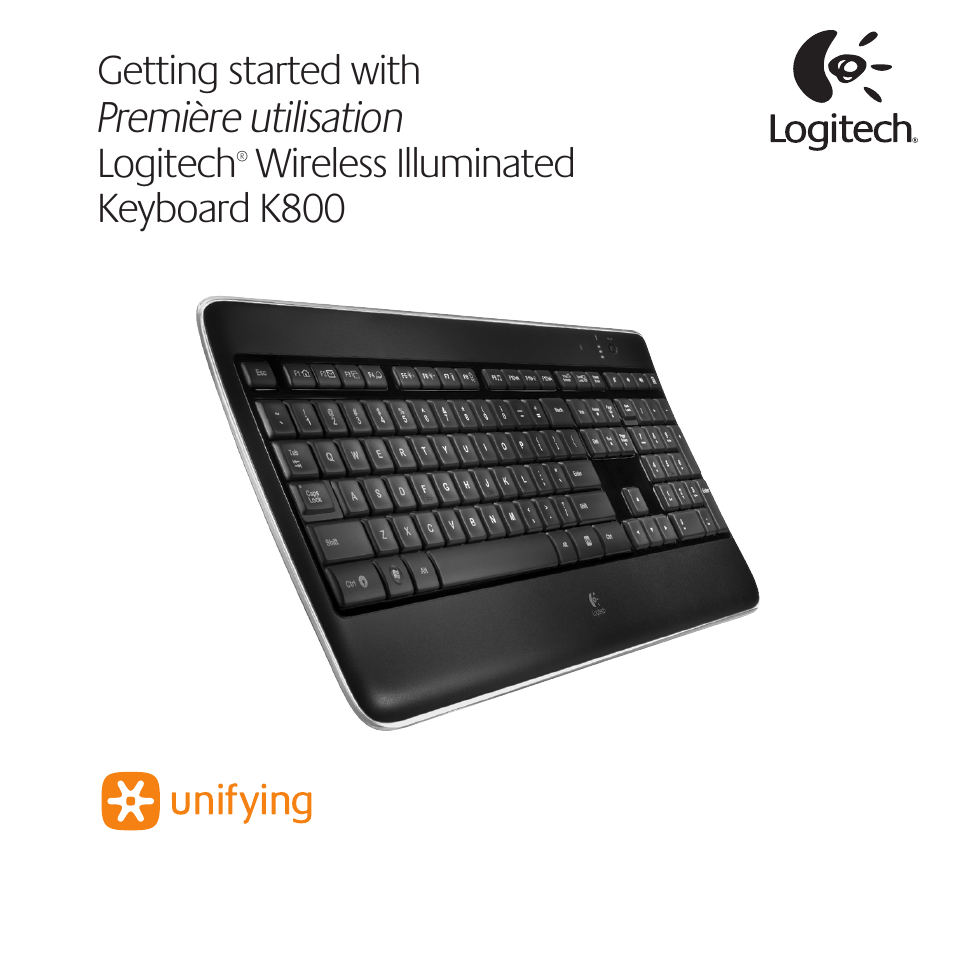 Logitech Wireless Keyboard K800 User |