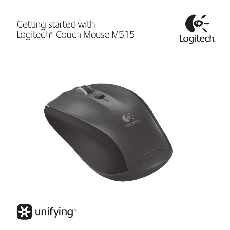 Logitech Couch Mouse M515 User Manual | 37 pages