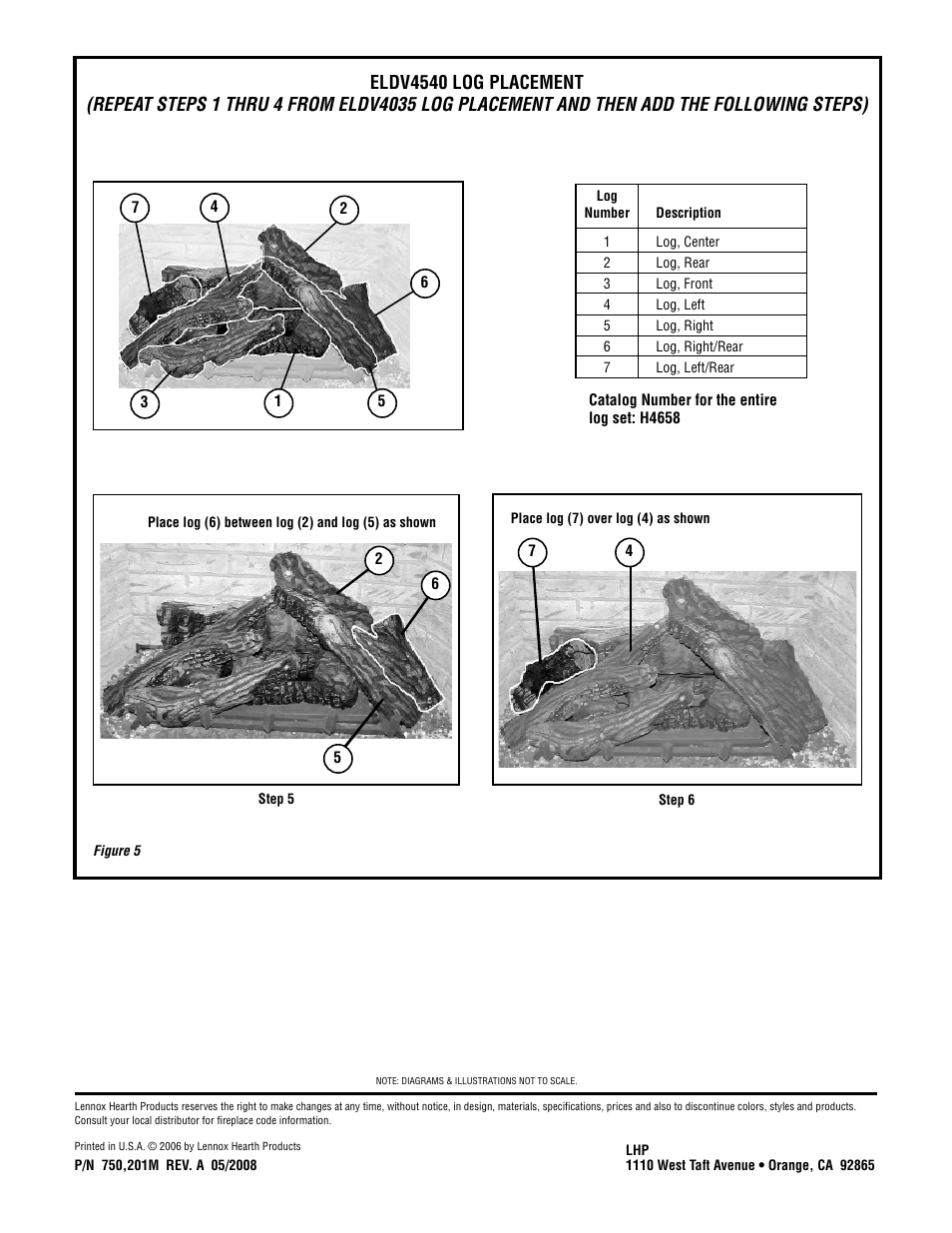 Lennox Hearth Elite Series Eldv3530 User Manual Page 4 4