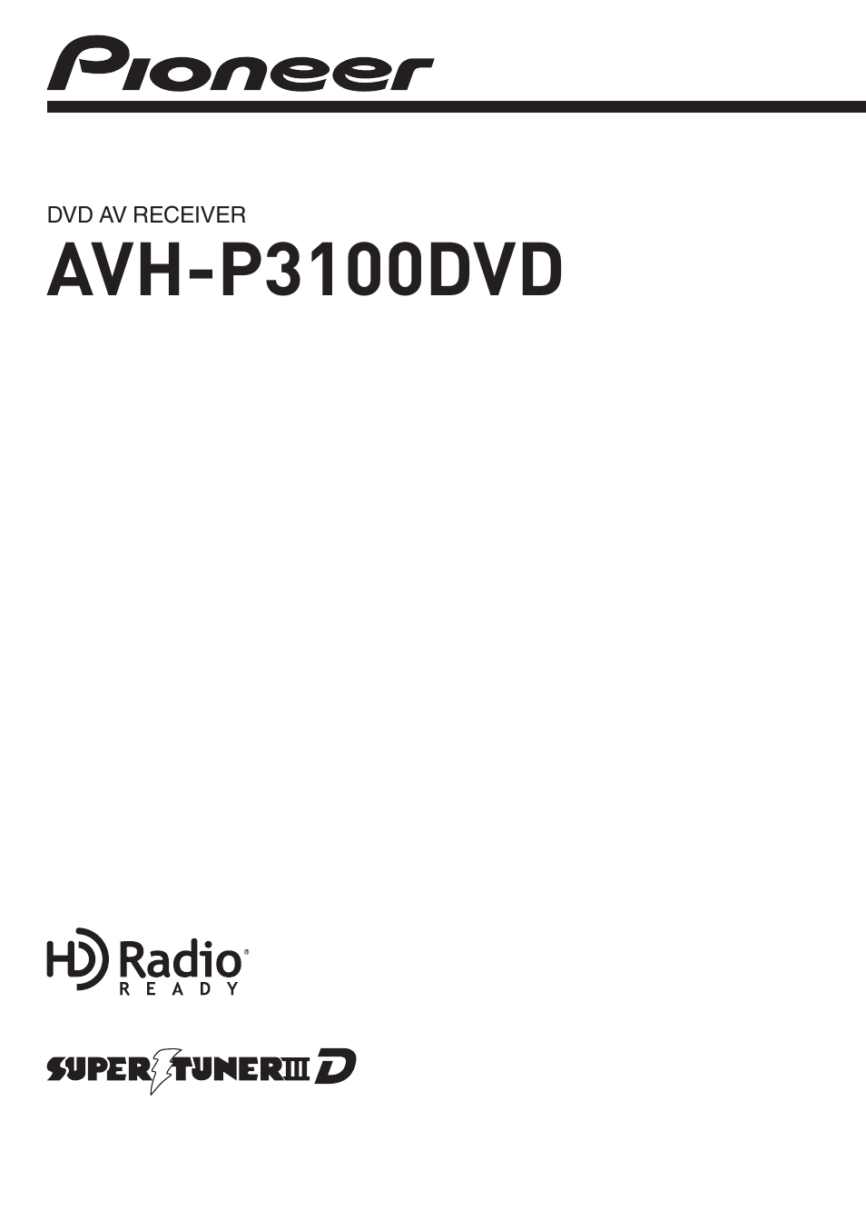 Магнитола пионер avh p3100dvd инструкция