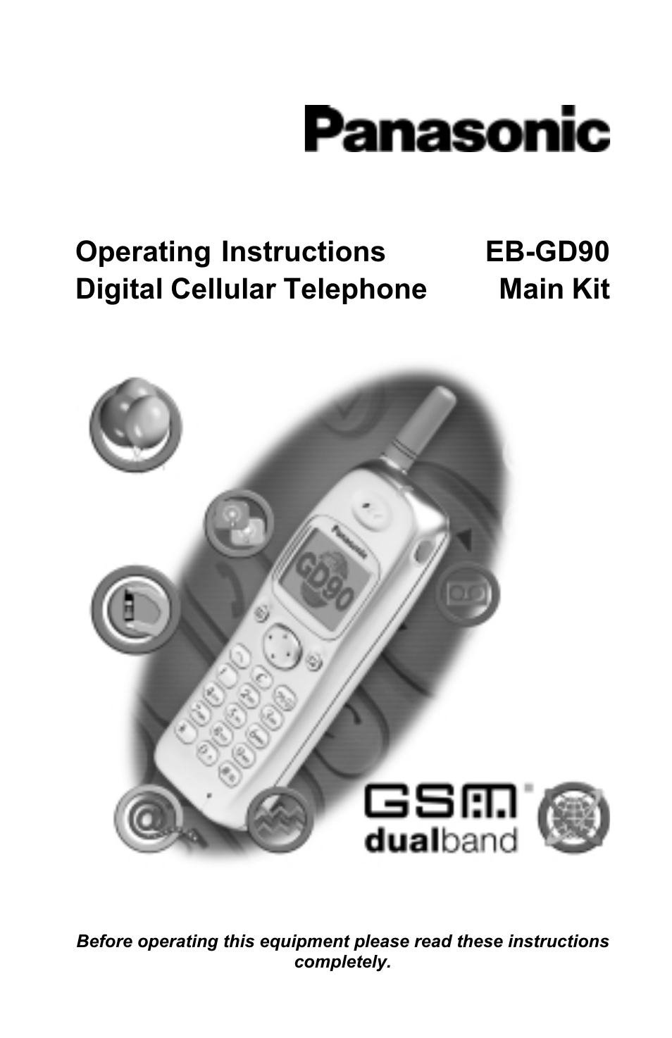 Panasonic EB-GD90 User Manual | 60 pages | Original mode