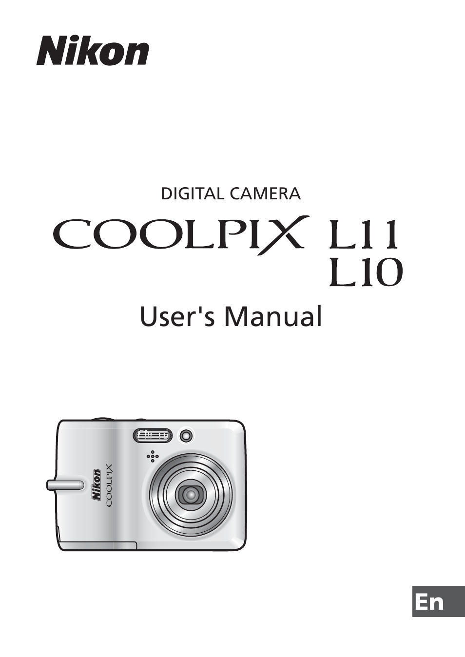 Nikon Coolpix L10 User Manual | 135 pages | Also for: Coolpix L11