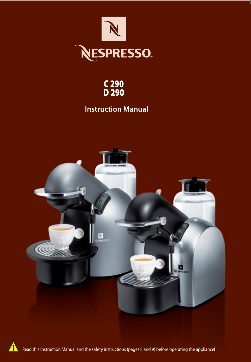 Nespresso D290 User Manual | pages | Also for: