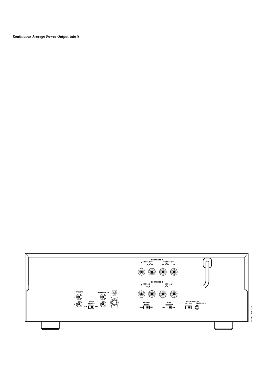 NAD C270 User Manual | Page 2 / 2 | Original mode