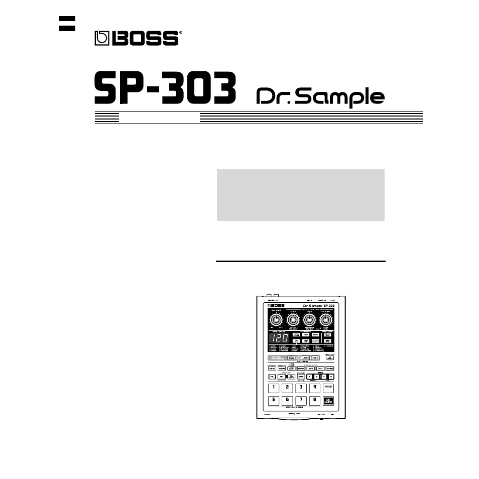 Roland SP-303 User Manual | 77 pages