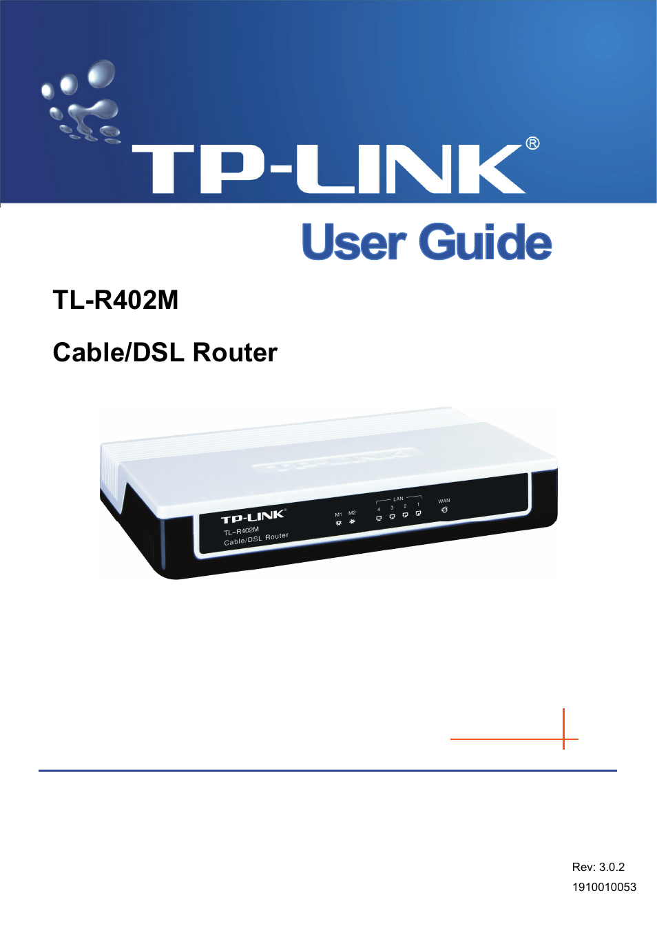TP-Link TL-R402M User Manual | 61 pages
