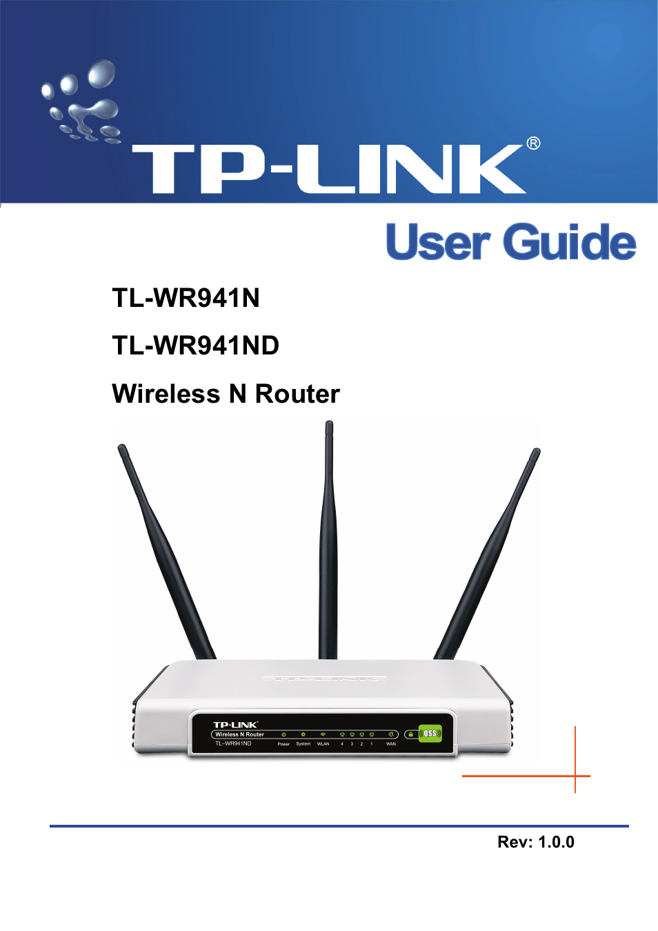 TP-Link TL-WR941N User Manual | 76 pages