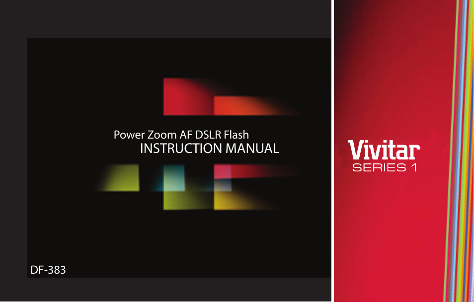 Vivitar POWER ZOOM DF-383 User Manual | 24 pages