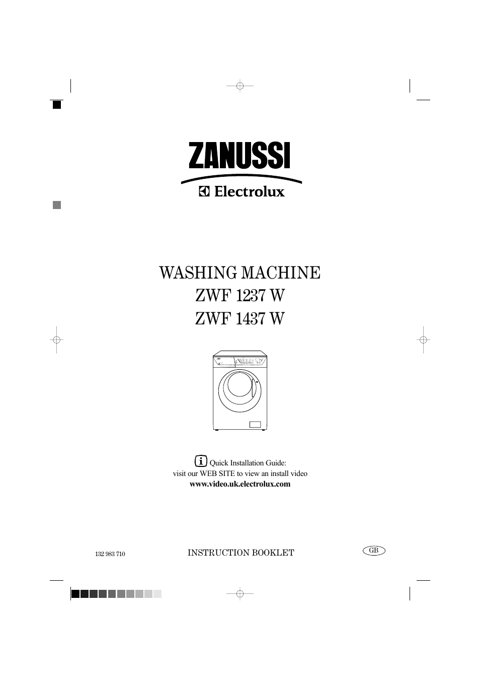 Zanussi ZWF 1237 W User Manual | 28 pages | Original mode