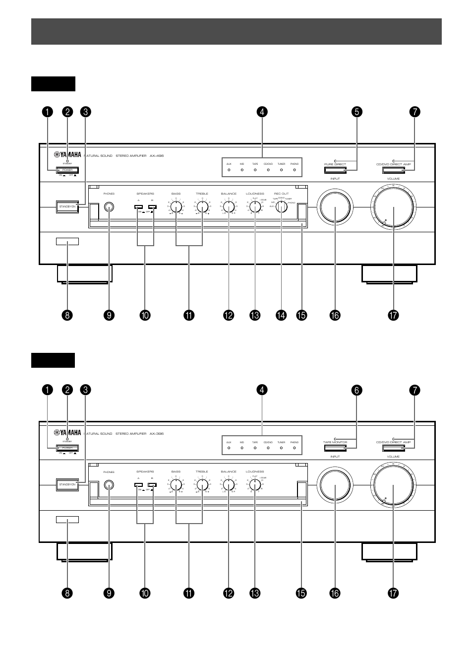 Схема yamaha ax 592