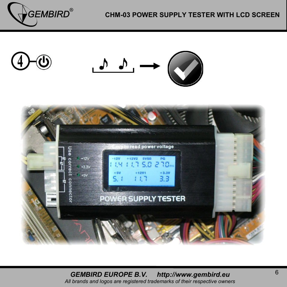 Gembird CHM-03 User Manual | Page 6 / 15