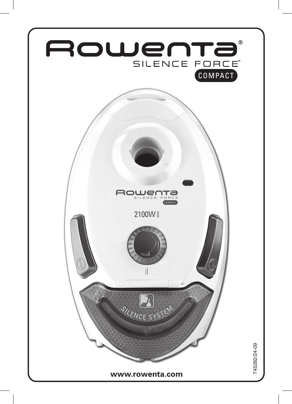 ROWENTA SILENCE FORCE COMPACT RO4449 User Manual | 46 pages