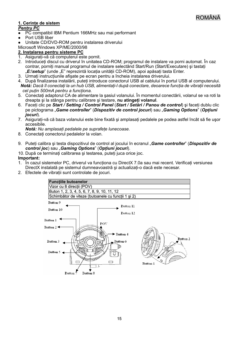 Sw3 mt_rom.pdf | GENIUS Speed Wheel 3 MT User Manual | Page 16 / 18