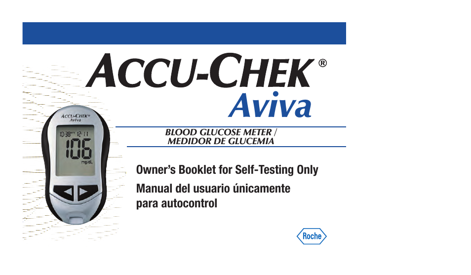 Accu-Chek Aviva Plus silver User Manual | 204 pages